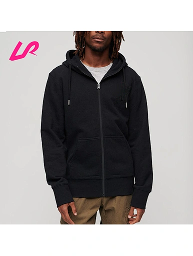 Stay comfy and stylish in our black zip up hoodie. Made from soft, durable materials, it's perfect for casual wear. Shop now!